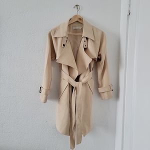 Chicwish Trench Coat (Size S)